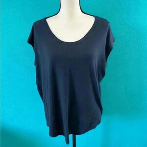 Athleta dark blue athletic top in size medium